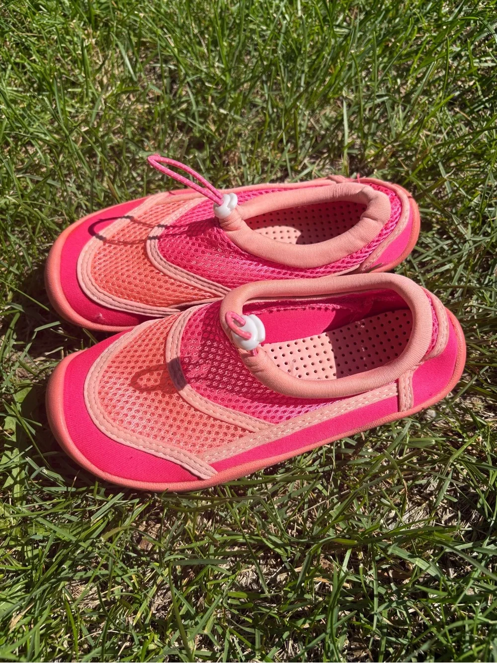Kids Water-Ready Slip-On Shoes in Pink Shoes size 13/1